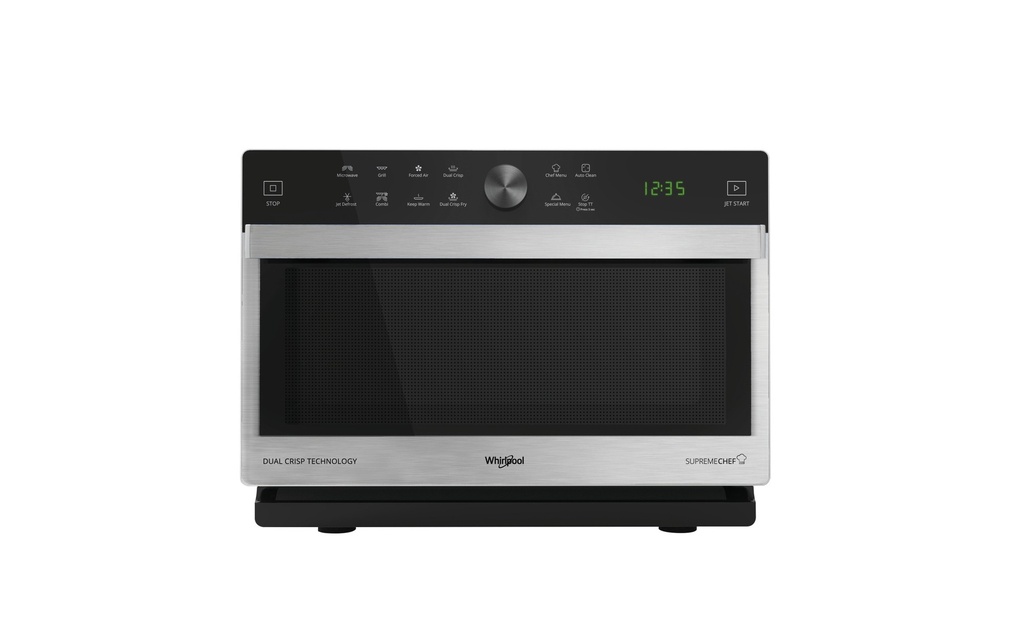 Whirlpool MWSC833SB 33L 900W Combimagnetron Grill Zilver
