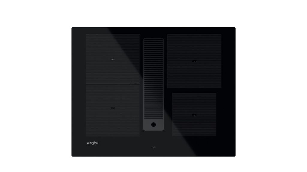 Whirlpool WVH 1065B 65 cm Inductie kookplaat met afzuiging