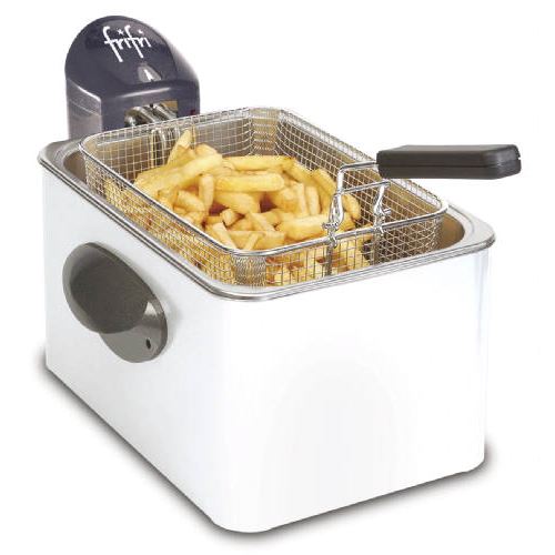 [F1948B] Fri Fri F1948B 4.5 Liter 3200 Watt metalen friteuse