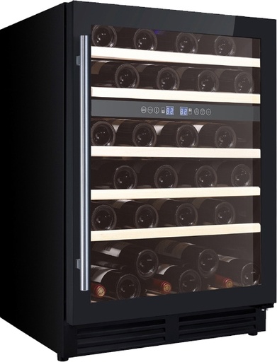 [IOW51DDBB-BG] Iomabe IOW51DDBB-BG Dual zone onderbouw wijnkast zwart