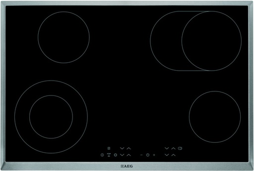 [HK834060XB] AEG Kookplaat vitrokeramisch Touch 77 x 52 cm