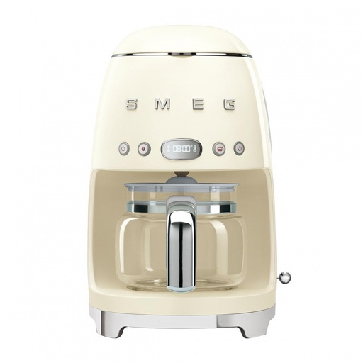 [DCF02CREU] Smeg DCF02CREU creme kleur  Koffiezetapparaat Retro