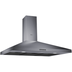 [WE-E943R(GB)] Wiggo WE-E943R(GRB) 90 cm Grijs  wandschouw 600m³/h dampkap