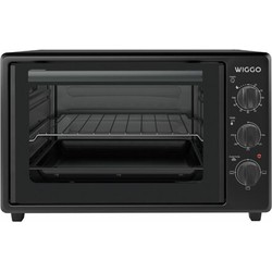 [WMO-E353(B)] Wiggo WMO-E353(B) - Vrijstaande Oven - 35 liter - Zwart