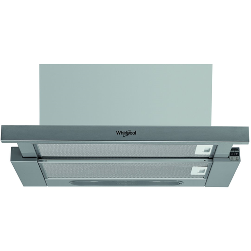 [AKR634GY3] Whirlpool AKR 634 GY/3 Dampkap - Telescopisch - 60cm