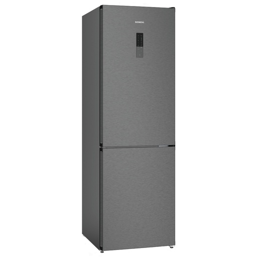 [KG36NXXDF] Siemens KG36NXXDF vrijstaande koel-vriescombi 186cm ZwartRVS
