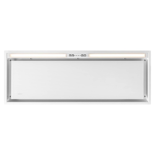 [26080] Novy Crystal 26080 90 cm inbouw groep Wit glas
