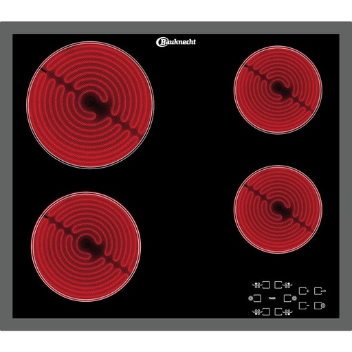 [CTAR8640IN] Bauknecht CTAR8640IN 80 cm vitrokeramische Touch kookplaat