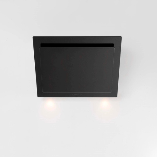 [7858] Novy 7858 Vision wanddampkap 75 cm zwart / inox recirculatie