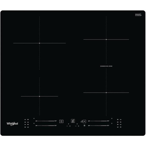 [WBS2560NE] Whirlpool WBS2560NE 59 cm inductie kookplaat 6th Sense