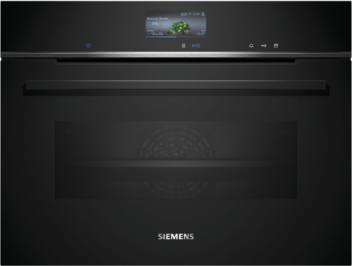 [CS736G1B1] Siemens CS736G1B1 A+ compacte bakoven met stoomfunctie Zwart