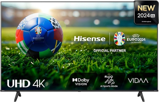 [75A6N] Hisense 75A6N 75" 190 cm 4K UHD Led Smart tv OP = OP