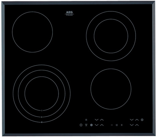 [HK634030FB] AEG HK634030FB 4 zones 2 flex 59cm vitrokeramische kookplaat