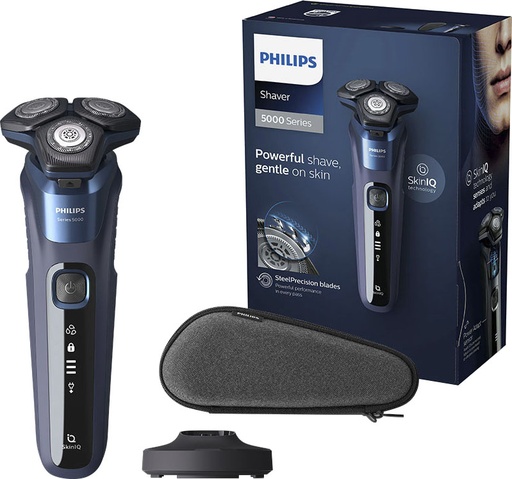 [S5885/35] Philips S5885/35 LED scherm oplaadbare shaver Zwart Blauw