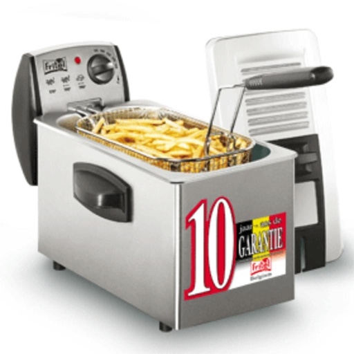 [FR1455] Fritel FR1455 Inox 3 Liter 2200 Watt uitneembare friteuse