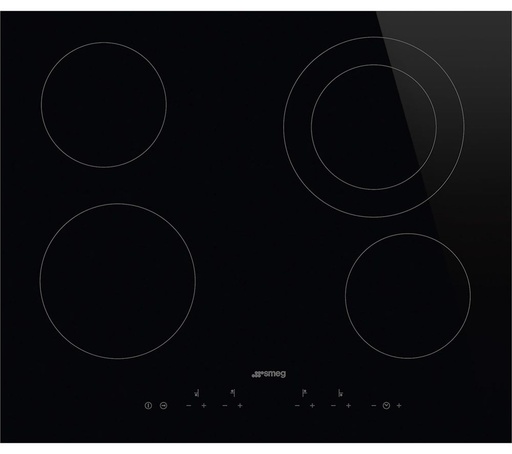[SE364ETD] Smeg 60 cm vitrokeramische kookplaat 6400 W Touch bediening
