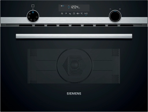 [CM585AGS1] Siemens CM585AGS1 45 cm Combi Microgolfoven 900W Inox