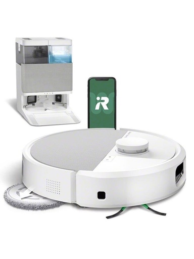 [N185240] Irobot ROOMBA Plus 505 Combo stofzuigen dweilen Autowash Wit