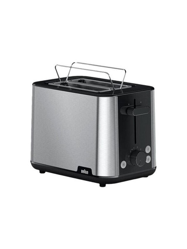 [HT1510BK] Braun HT1510BK Blackline Inox compacte broodrooster