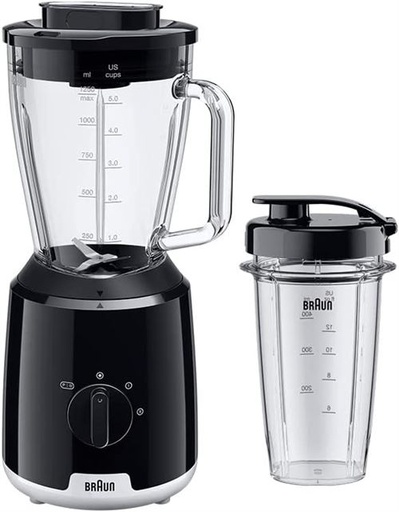[JB1051BK] Braun JB1051BK 600 Watt 1,25 Liter blender