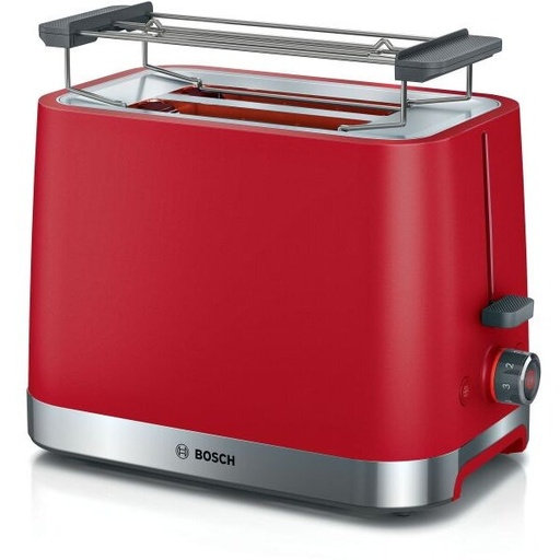 [TAT4M224] Bosch TAT4M224 dubbele compacte broodrooster Rood