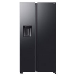 [RS70F64KEFEF] Samsung RS70F64KEFEF Zwart Inox Side by Side -kraan nodig-