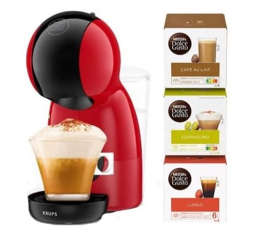 [KP1A3B10] Krups Dolce Gusto Piccolo XS ZWART + 3 dozen koffie gratis