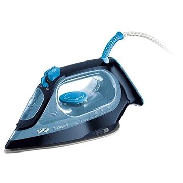 [SI3050BL] Braun SI3050BL Stoomstrijkijzer 2400W TexStyle Blauw