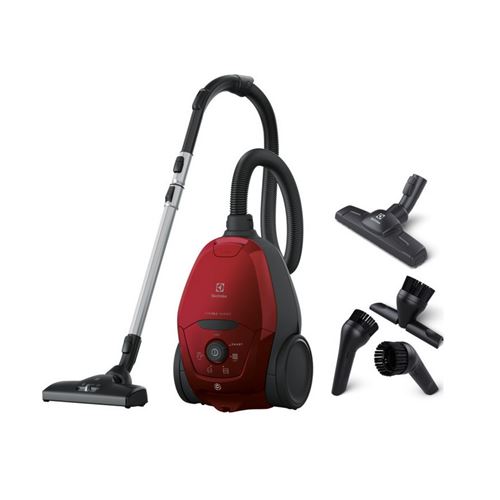 [PD824CR] Electrolux stofzuiger met stofzak Ultra Stil 57 dB Rood