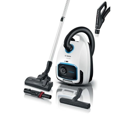 [BBGB6SIL1] Bosch BBGB6SIL1 Stille Stofzuiger met zak Wit