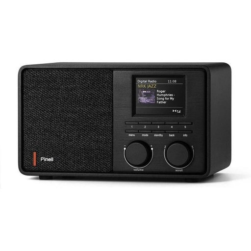 [SUPER201BK] Pinell dab+ radio supersound 201 zwart