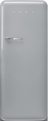 [FAB28RSV6] Smeg FAB28RSV6 Retro Koelkast met vriesvak Zilver