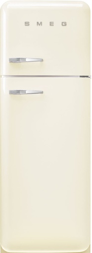 [FAB30RCR6] Smeg FAB30RCR6 Retro Koel-vrieskast Crème
