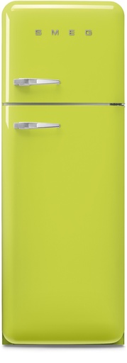 [FAB30RLI6] Smeg FAB30RLI6 Retro Koel-vrieskast Lime